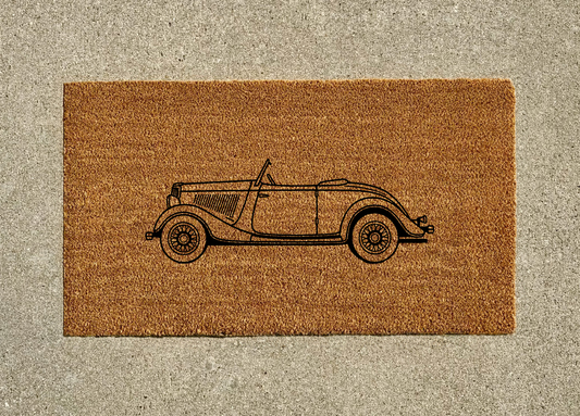 1934 Ford Roadster Welcome Door Mat