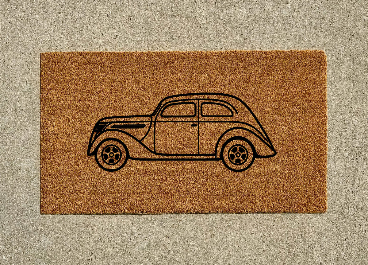 1937 Street Rod Welcome Door Mat