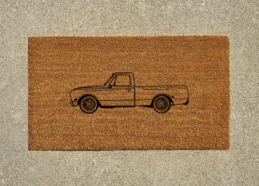 1967 Chevrolet C10 Fleetside Welcome Door Mat