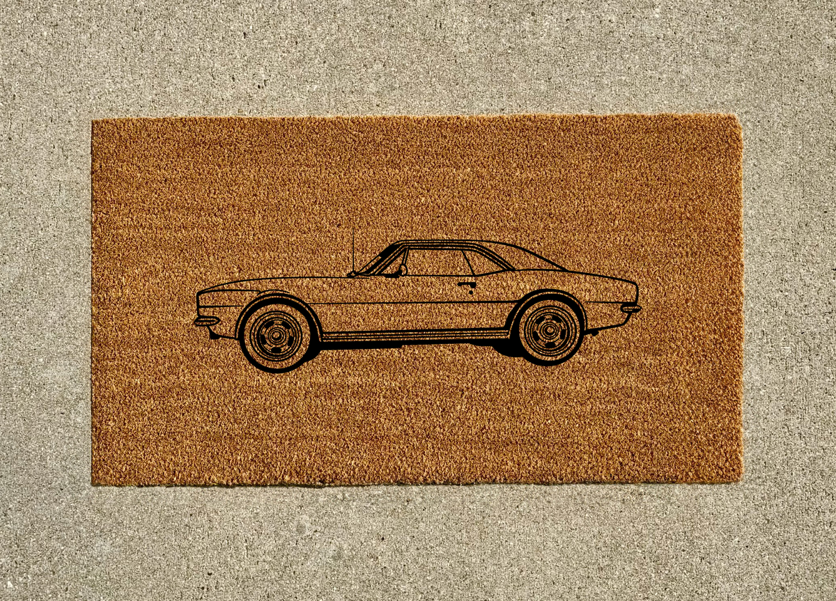 1967 Chevrolet Camaro Welcome Door Mat