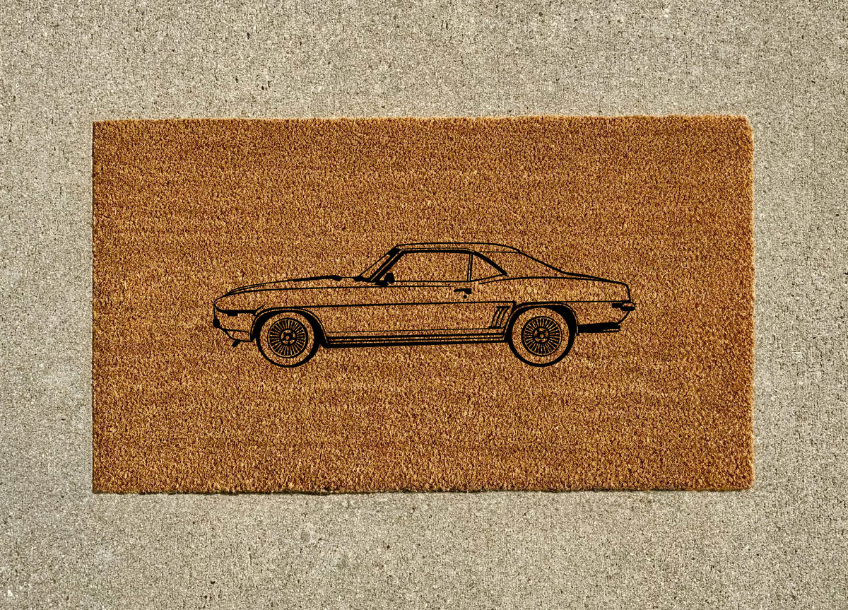 1969 Chevrolet Camaro Welcome Door Mat