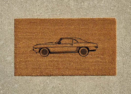 1969 Chevrolet Camaro Welcome Door Mat