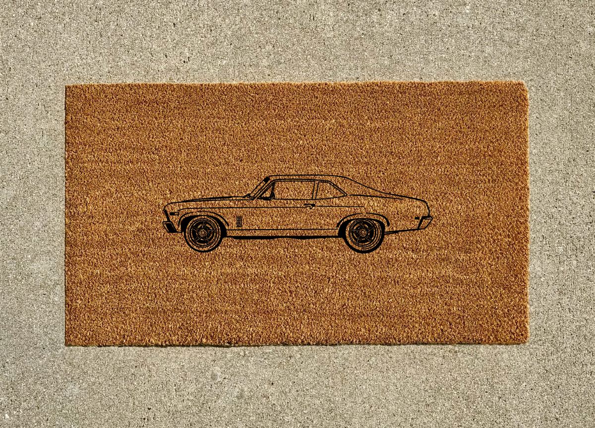 1969 Chevrolet Nova Welcome Door Mat