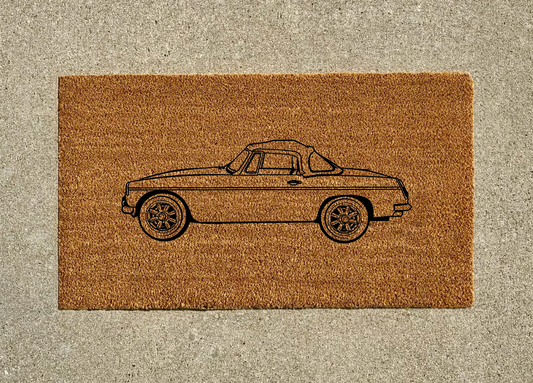 1969 MG MGC Welcome Door Mat