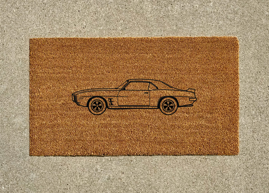 1969 Pontiac Trans Am Welcome Door Mat