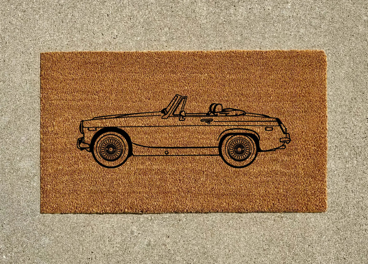 1972 MG Midget Welcome Door Mat
