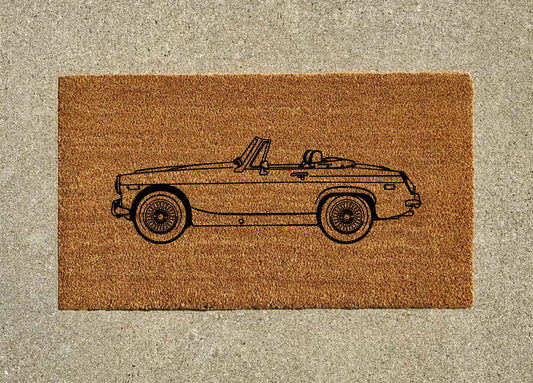 1972 MG Midget Welcome Door Mat