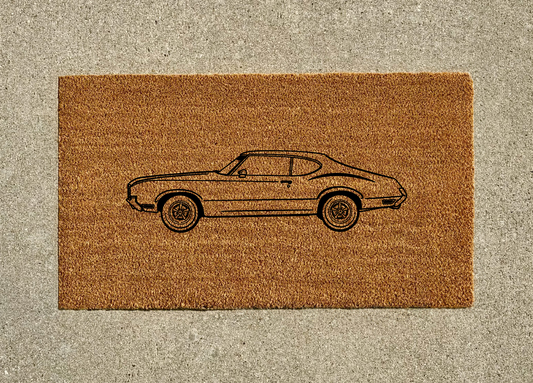 1972 Oldsmobile Coupe Welcome Door Mat