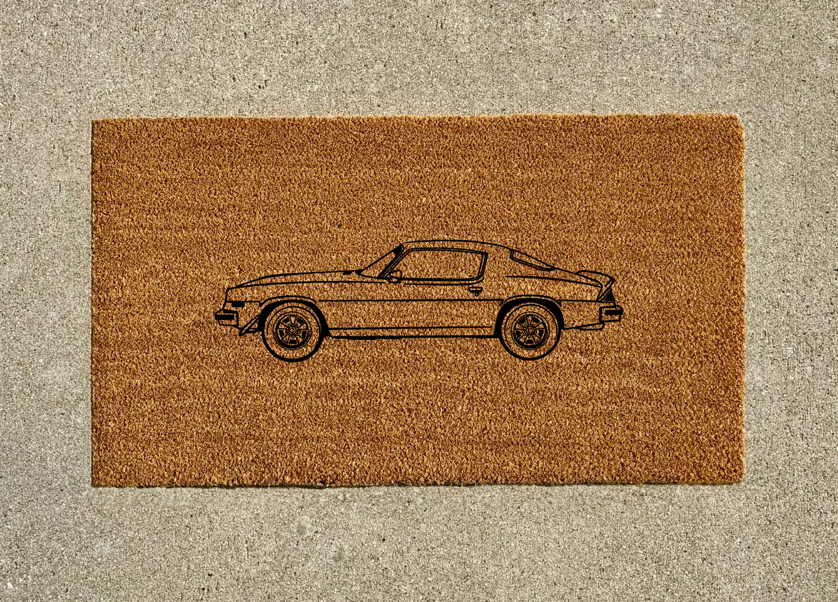 1975 Chevrolet Camaro Z28 Welcome Door Mat