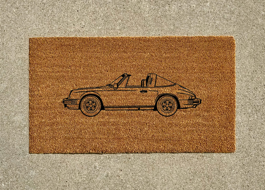 1977 Porsche 911 Targa Welcome Door Mat