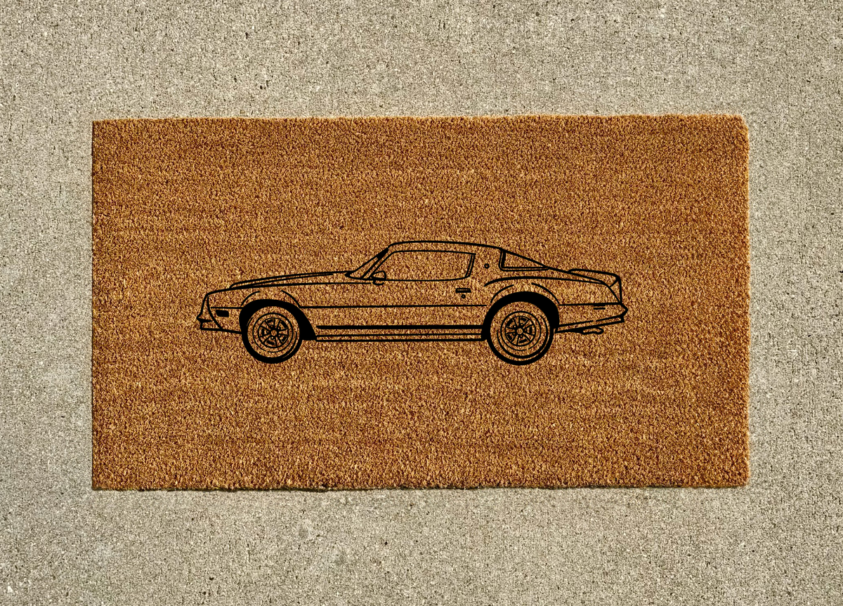 1978 Pontiac Trans Am Welcome Door Mat