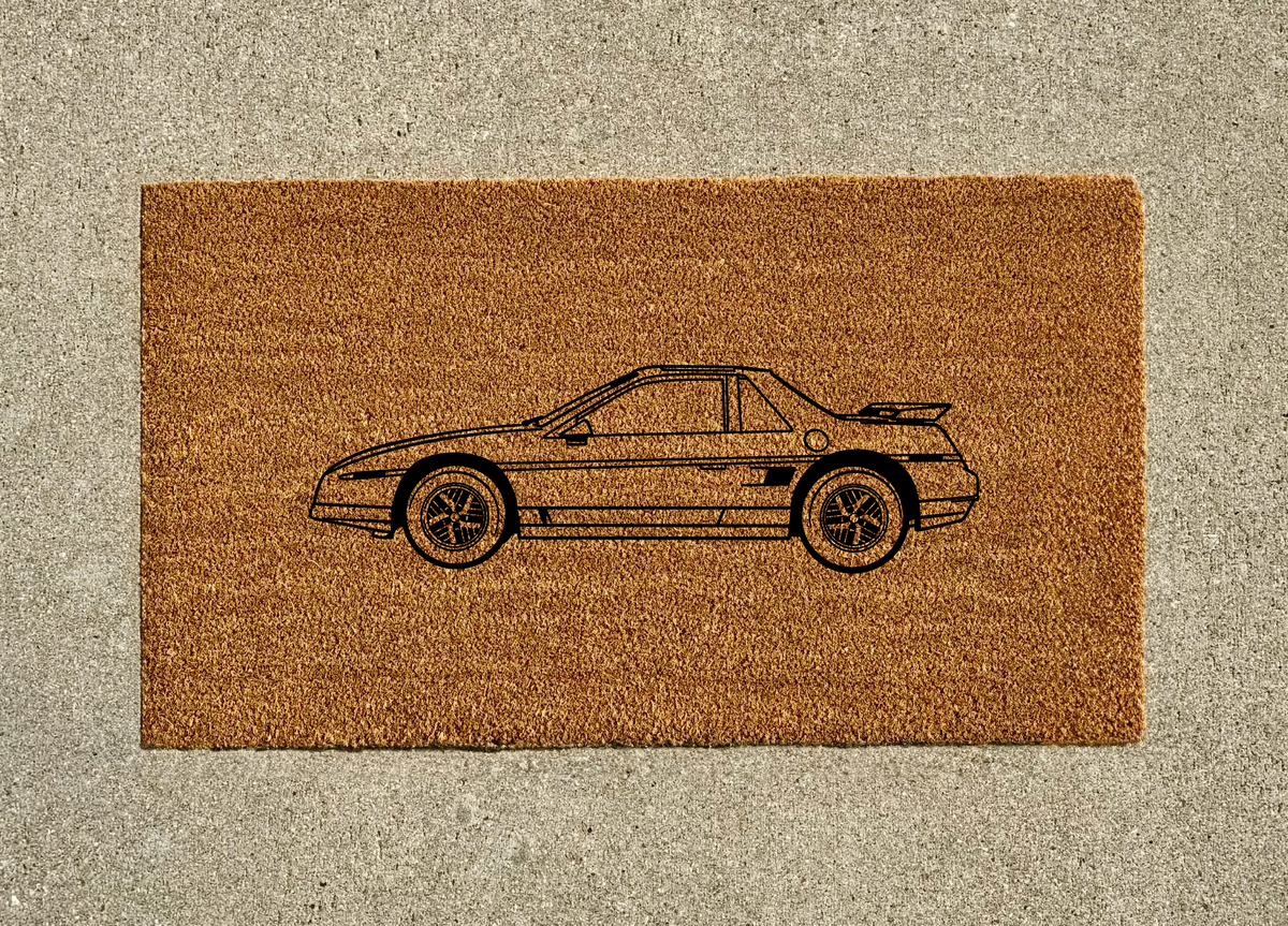 1985 Pontiac Fiero GT Welcome Door Mat