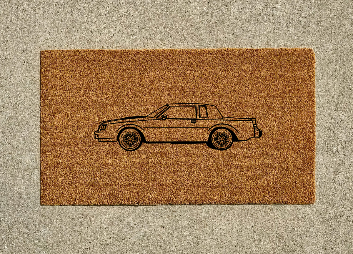 1987 Buick Regal Grand National Welcome Door Mat