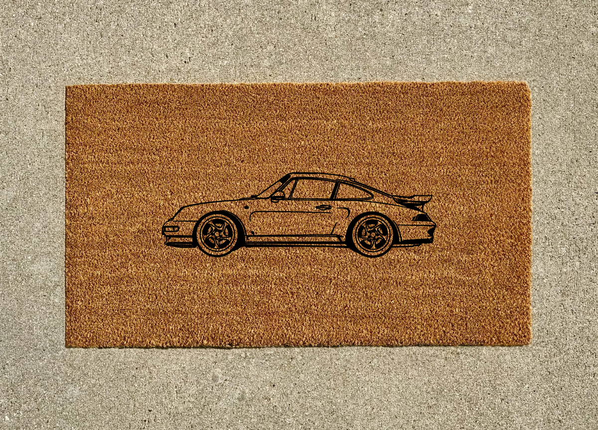 1997 Porsche 993 Turbo S Welcome Door Mat