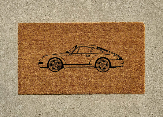 1998 Porsche 993 Carrera Coupe Welcome Door Mat