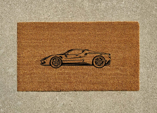 Ferrari 296 Welcome Door Mat