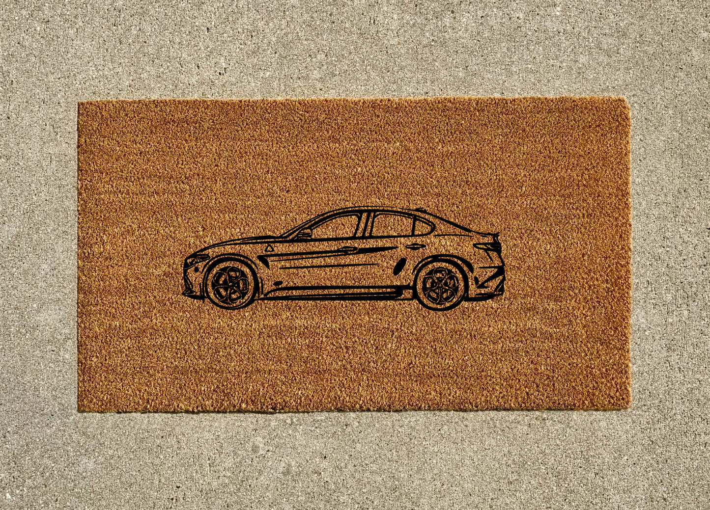 Alfa Romeo Giulia Welcome Door Mat