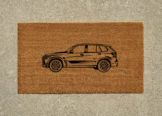 BMW X5M Welcome Door Mat