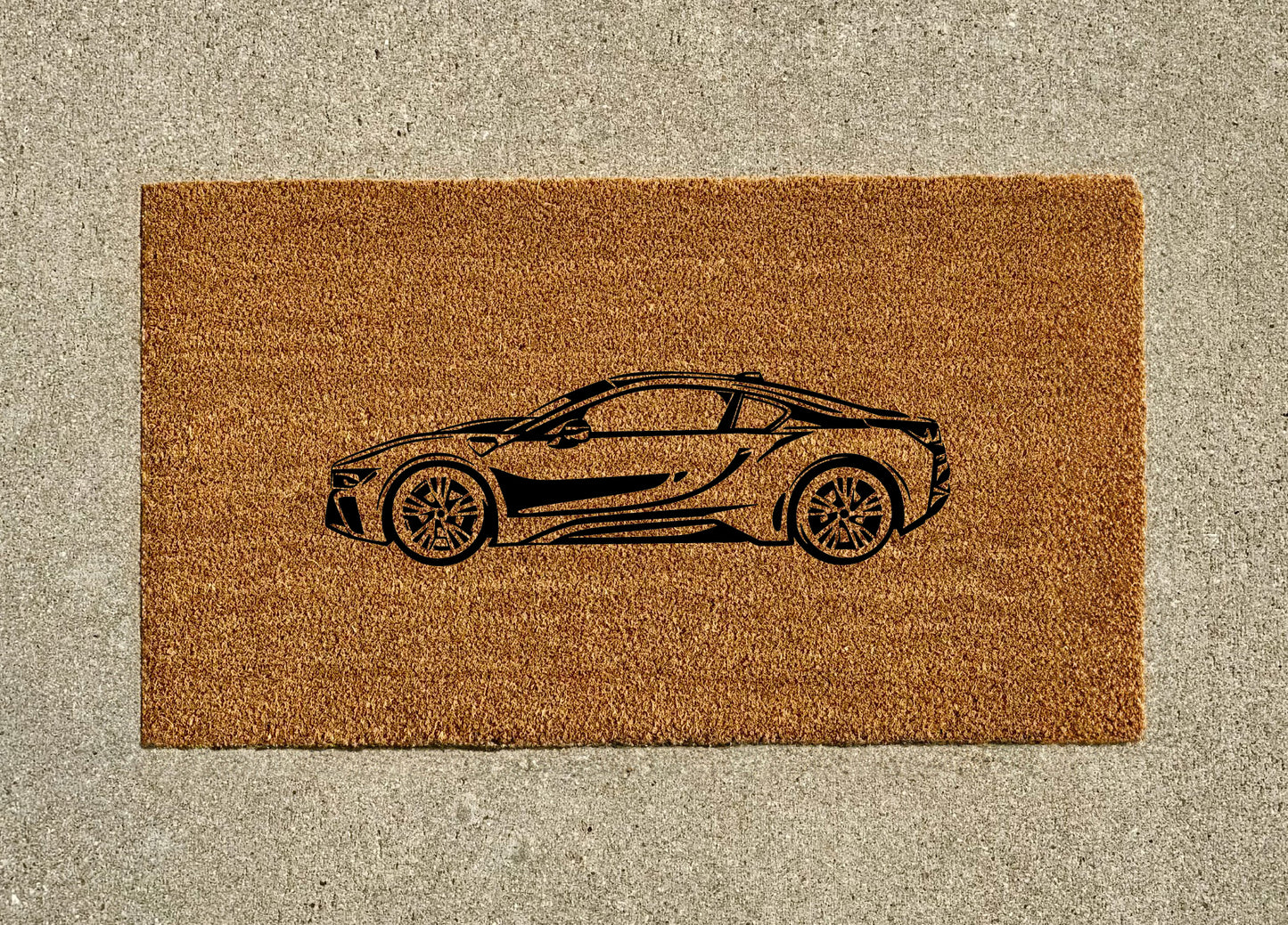 BMW i8 Welcome Door Mat