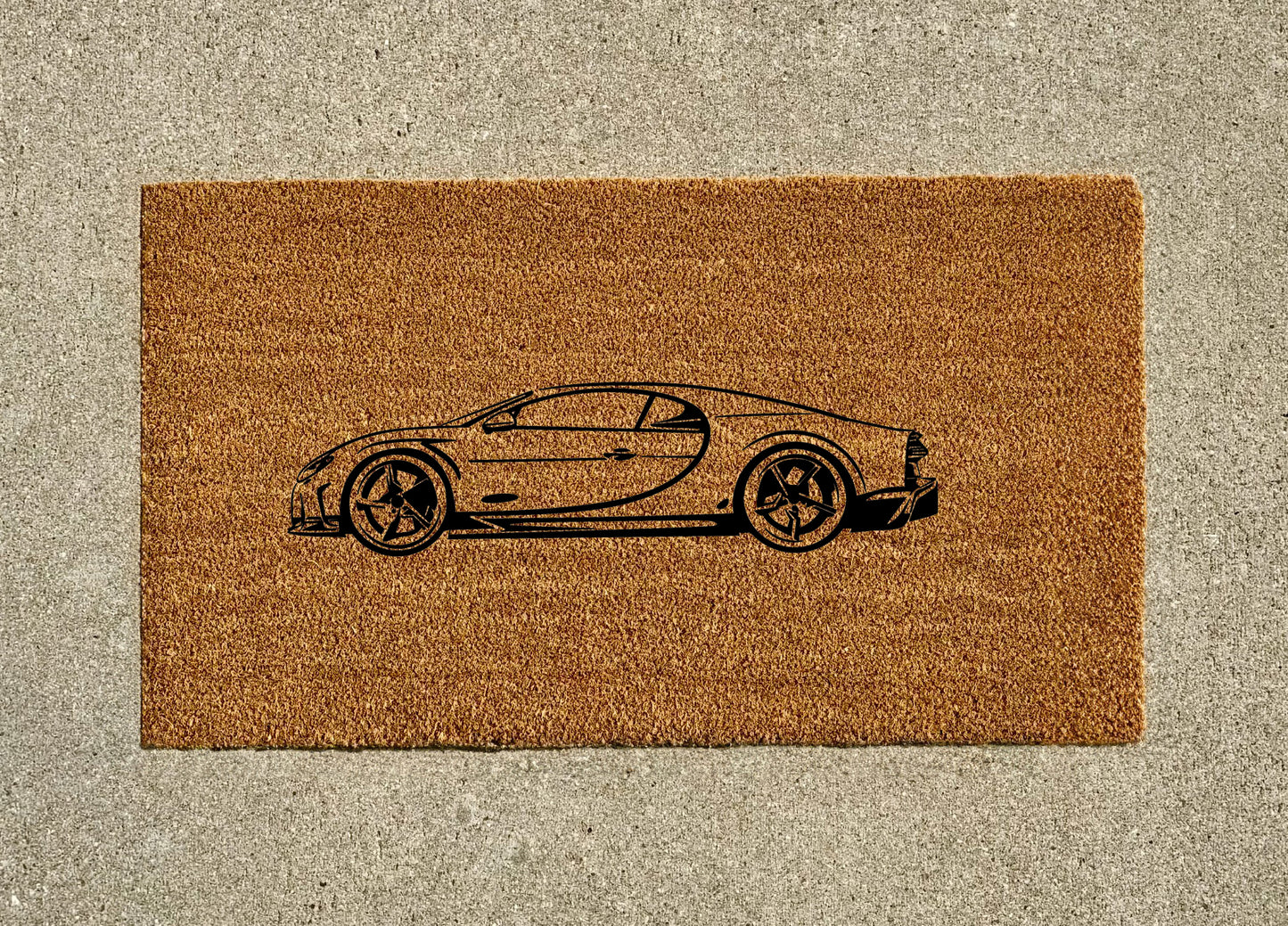 Bugatti Chiron SS Welcome Door Mat