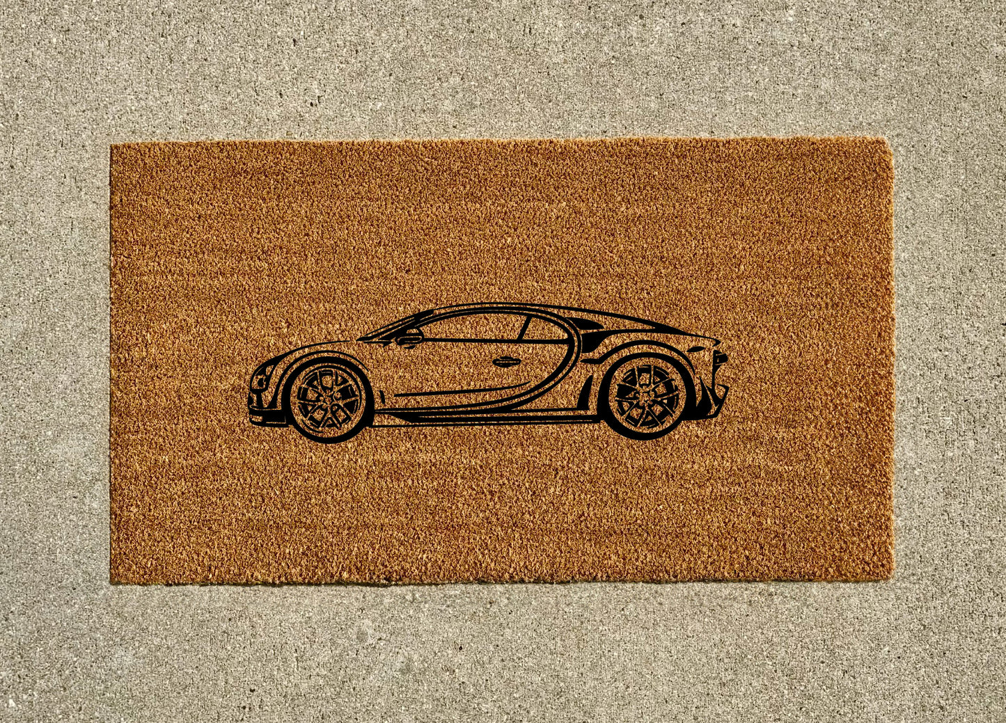 Bugatti Chiron Welcome Door Mat