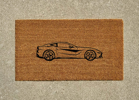 Ferrari F12 Welcome Door Mat