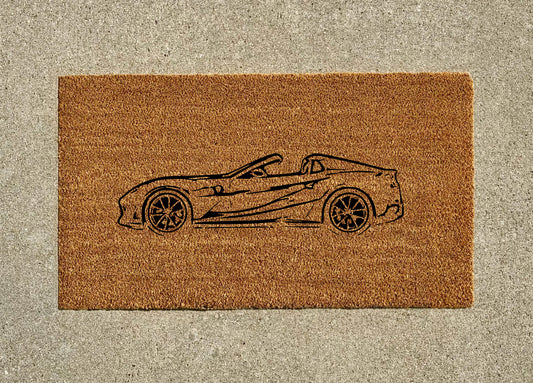 Ferrari 812 GTS Welcome Door Mat