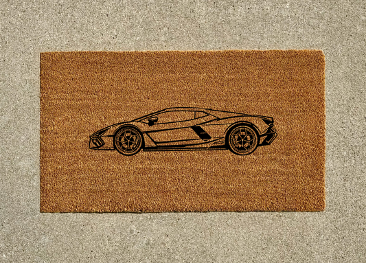Lamborghini Revuelto Welcome Door Mat