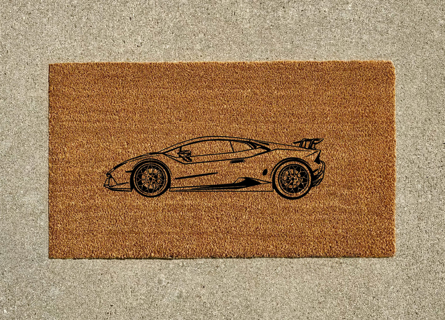 Lamborghini Huracan Performante Welcome Door Mat