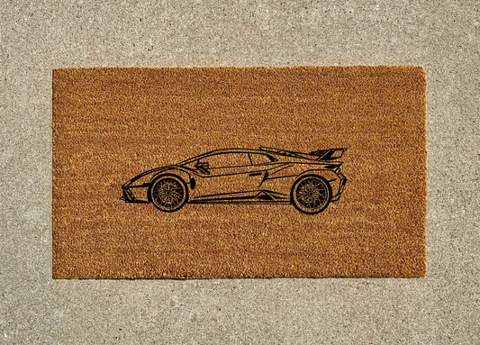 Lamborghini Huracan STO Welcome Door Mat