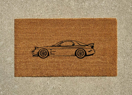 Mazda RX7 Welcome Door Mat