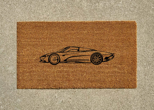 McLaren Speedtail Welcome Door Mat