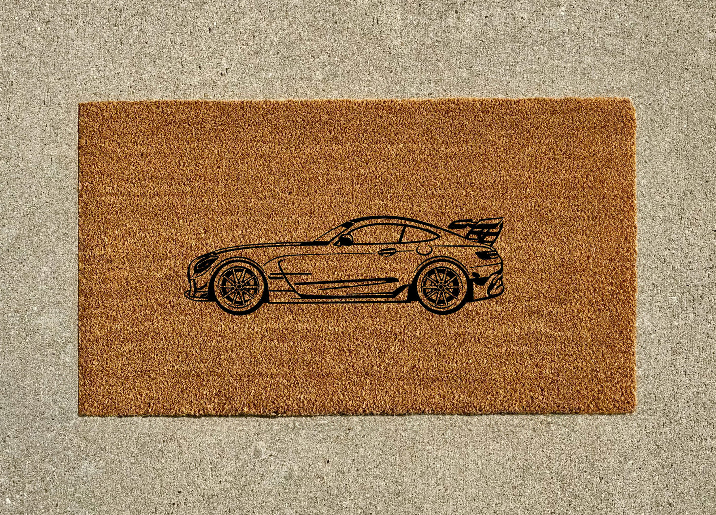 Mercedes AMG GT Black Series Welcome Doormat