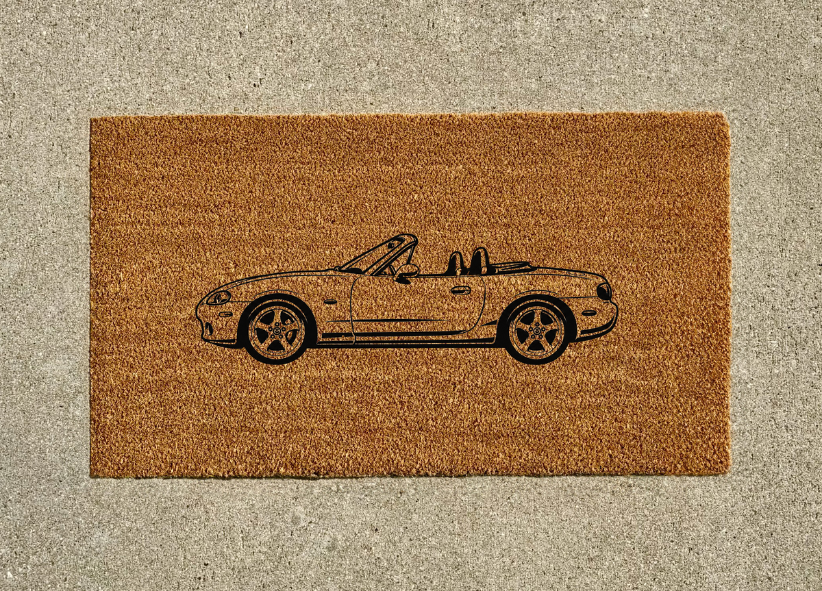Mazda Miata NB Welcome Door Mat