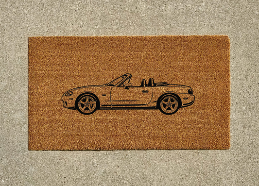 Mazda Miata NB Welcome Door Mat