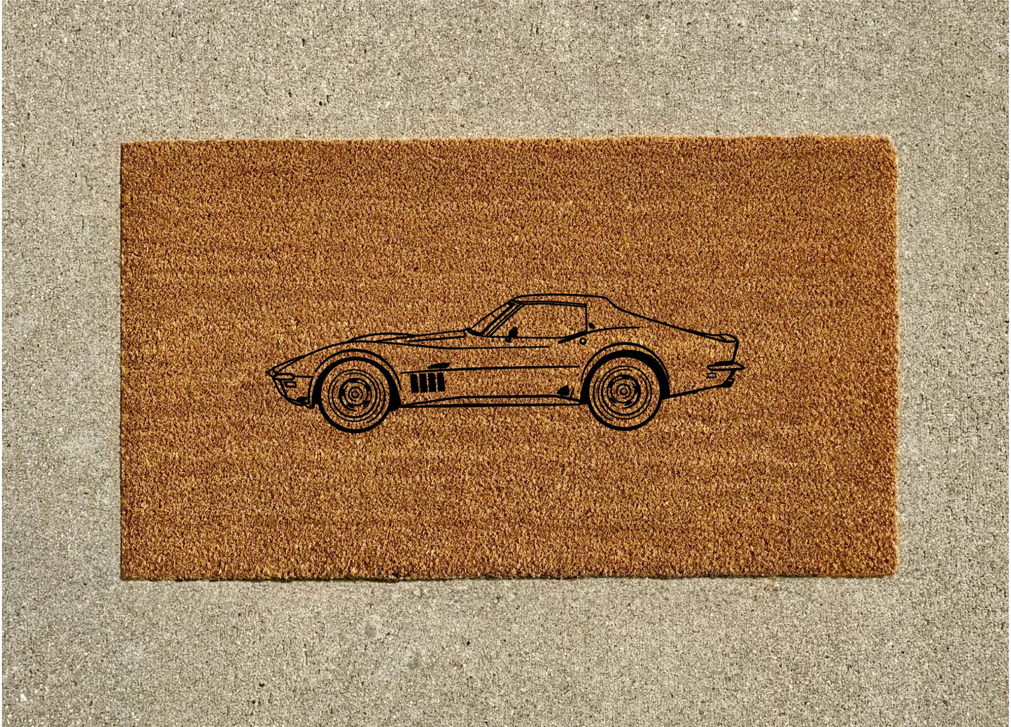 Chevrolet Corvette C3 Welcome Door Mat