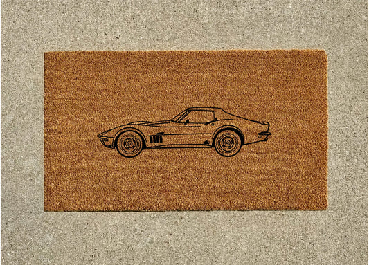 Chevrolet Corvette C3 Welcome Door Mat