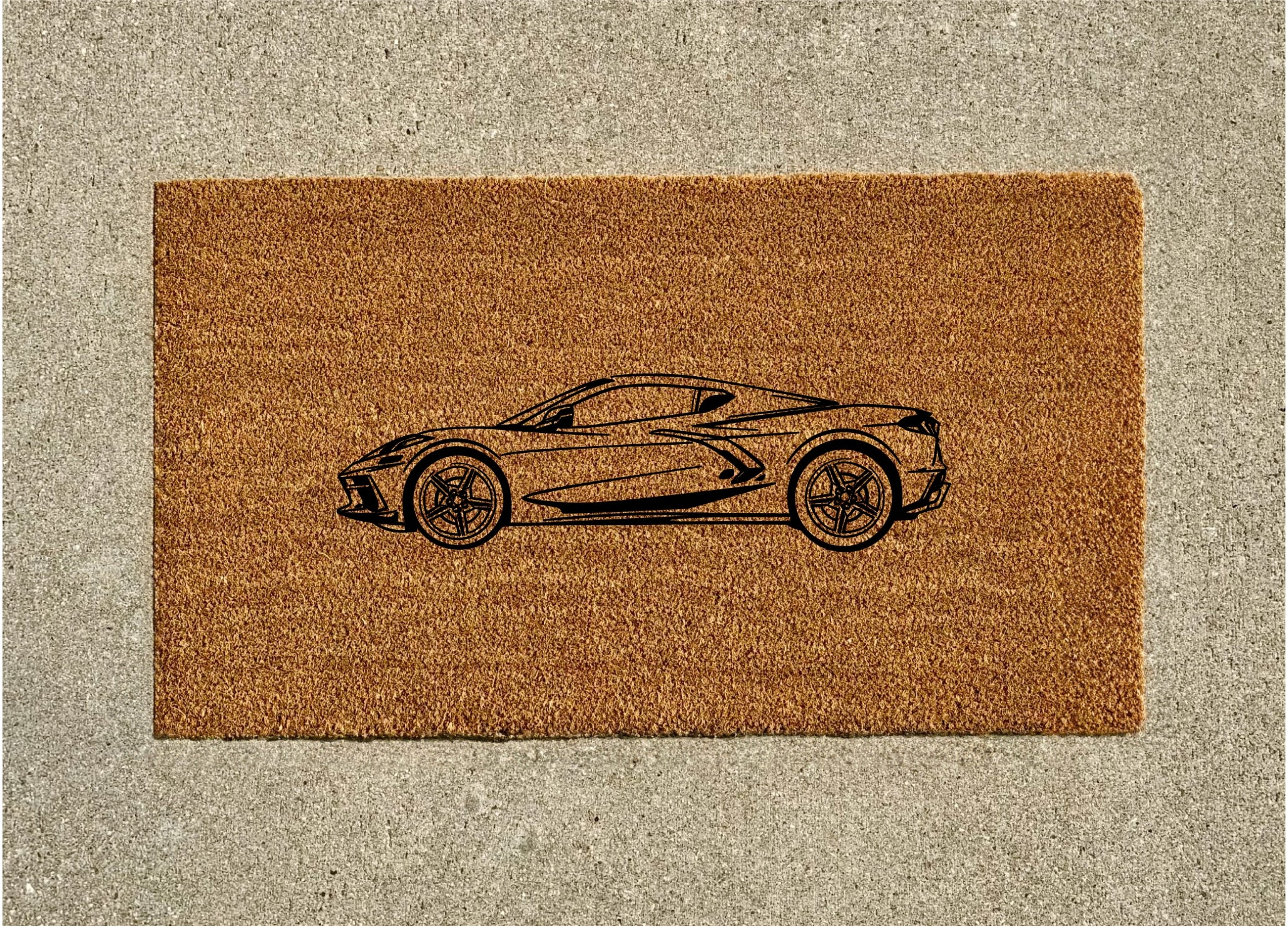 Chevrolet Corvette C8 Welcome Door Mat