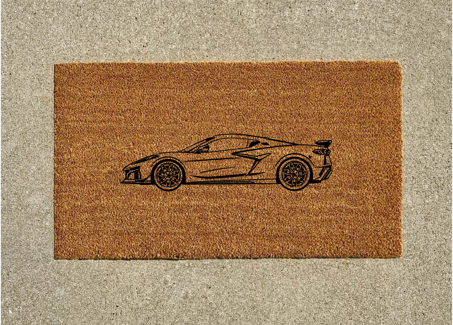 Chevrolet Corvette C8 Z06 Welcome Door Mat