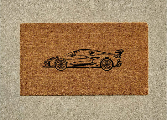 Chevrolet Corvette C8 ZR1 Welcome Door Mat