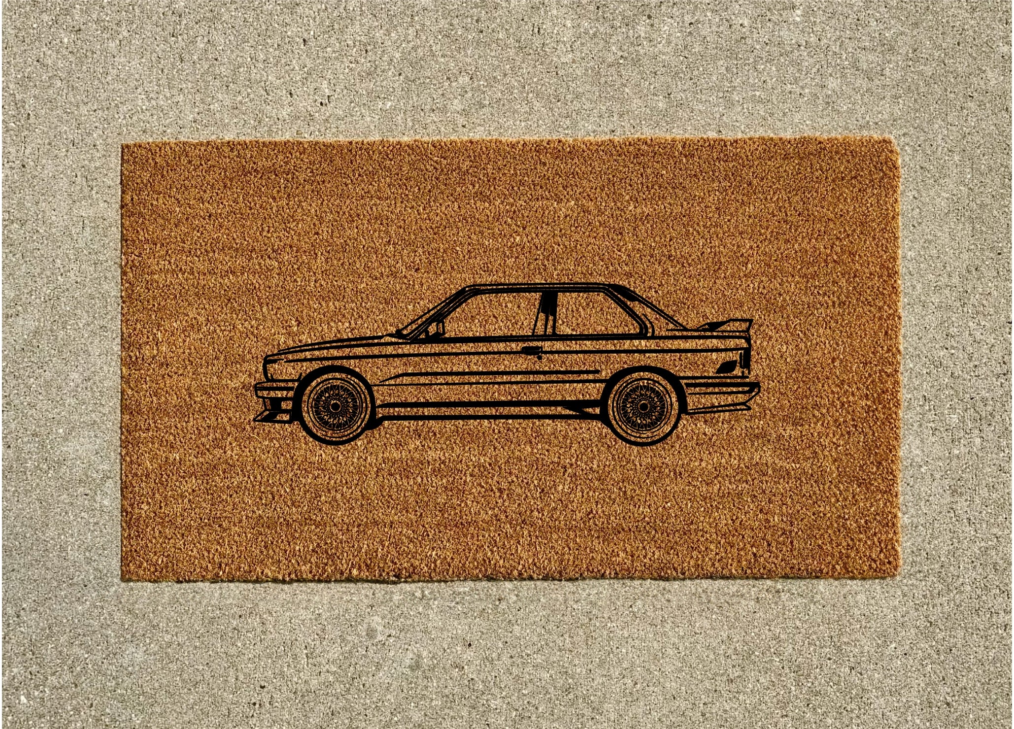 BMW E30 M3 Welcome Door Mat