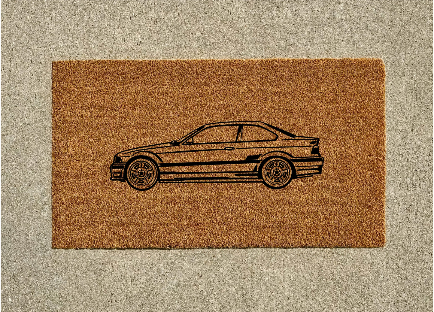 BMW E36 M3 Welcome Door Mat