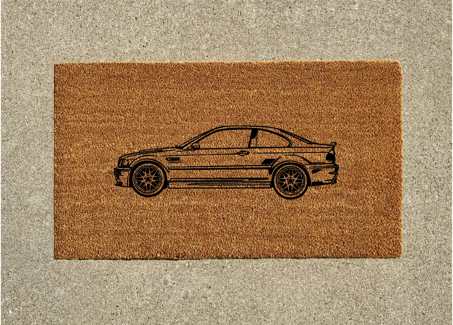BMW E46 M3 Welcome Door Mat
