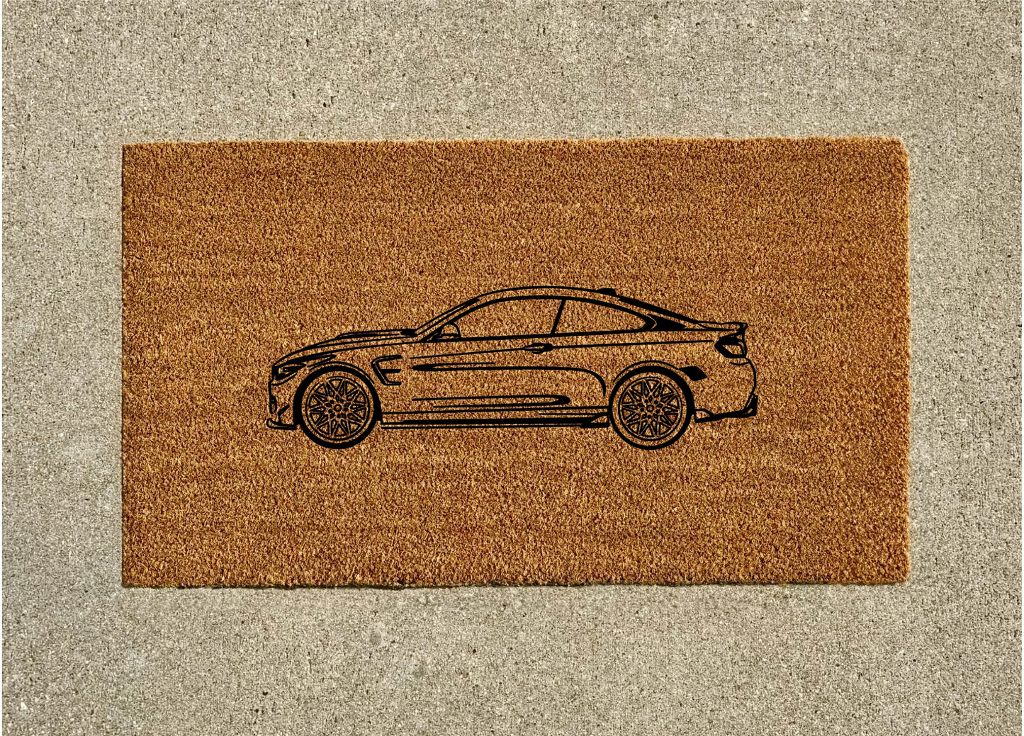 BMW F82 M4 Welcome Door Mat