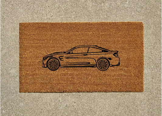 BMW F82 M4 Welcome Door Mat