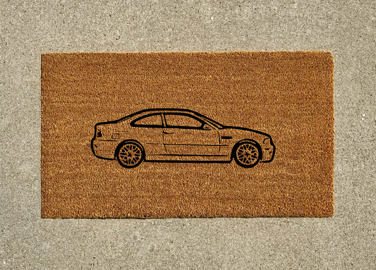 BMW E46 M3 Welcome Door Mat