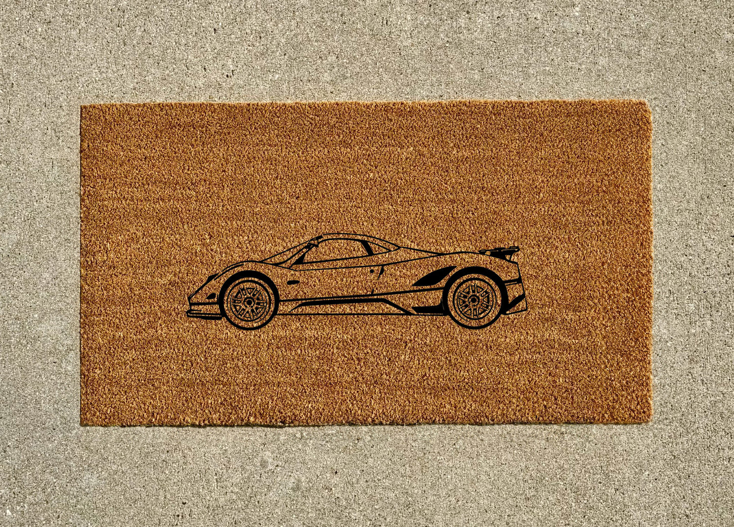 Pagani Zonda Welcome Door Mat