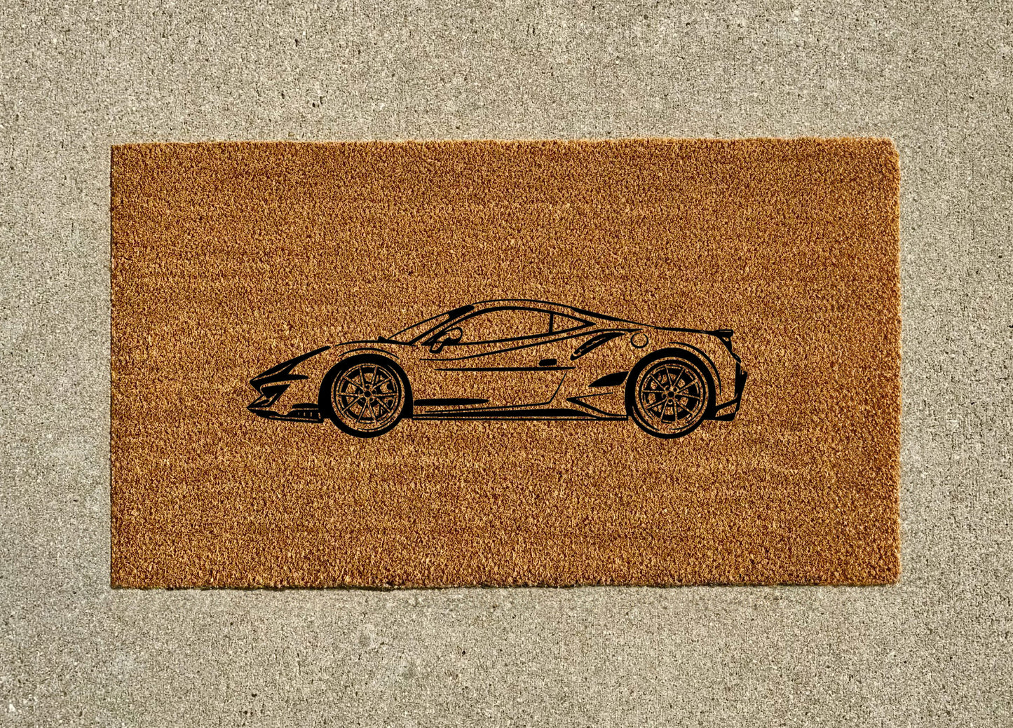 Ferrari 488 Pista Welcome Door Mat