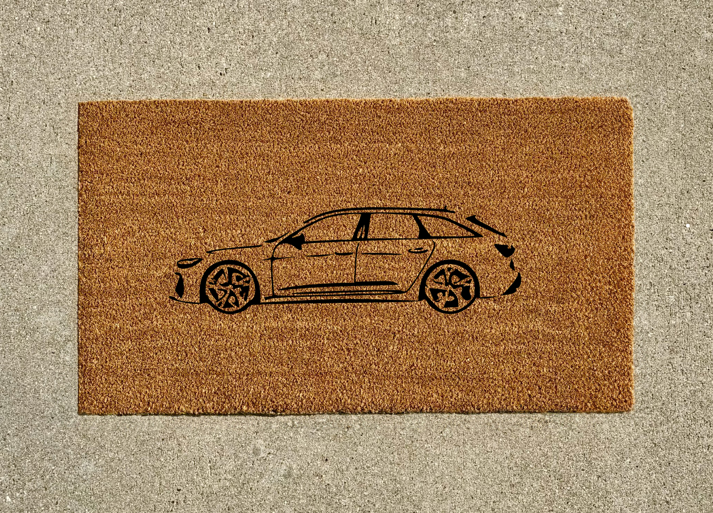 Audi RS6 Welcome Door Mat