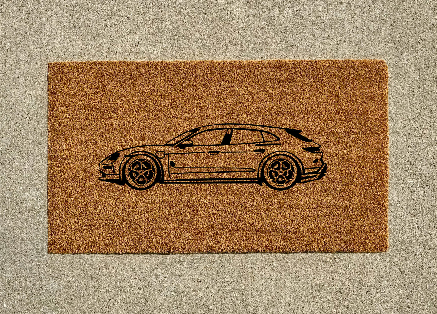 Porsche Taycan Cross Turismo Welcome Door Mat